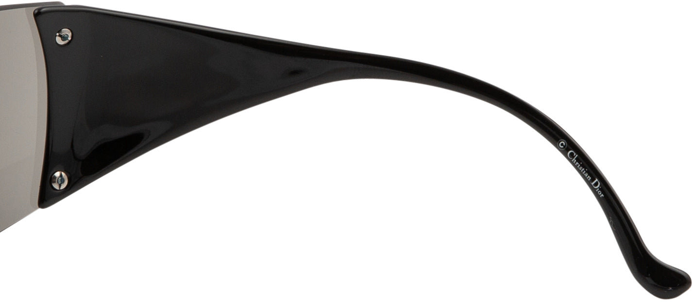 Christian Dior Ski 6 Black Logo Sunglasses | EL CYCER