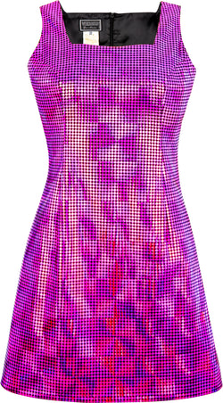 Gianni Versace Versus Holographic Party Dress