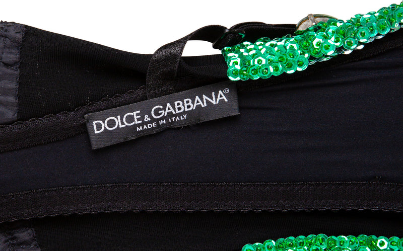 Dolce & Gabbana Crystal Embellished Bustier Top