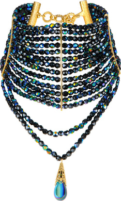Christian Dior Maasai Beaded Choker Necklace