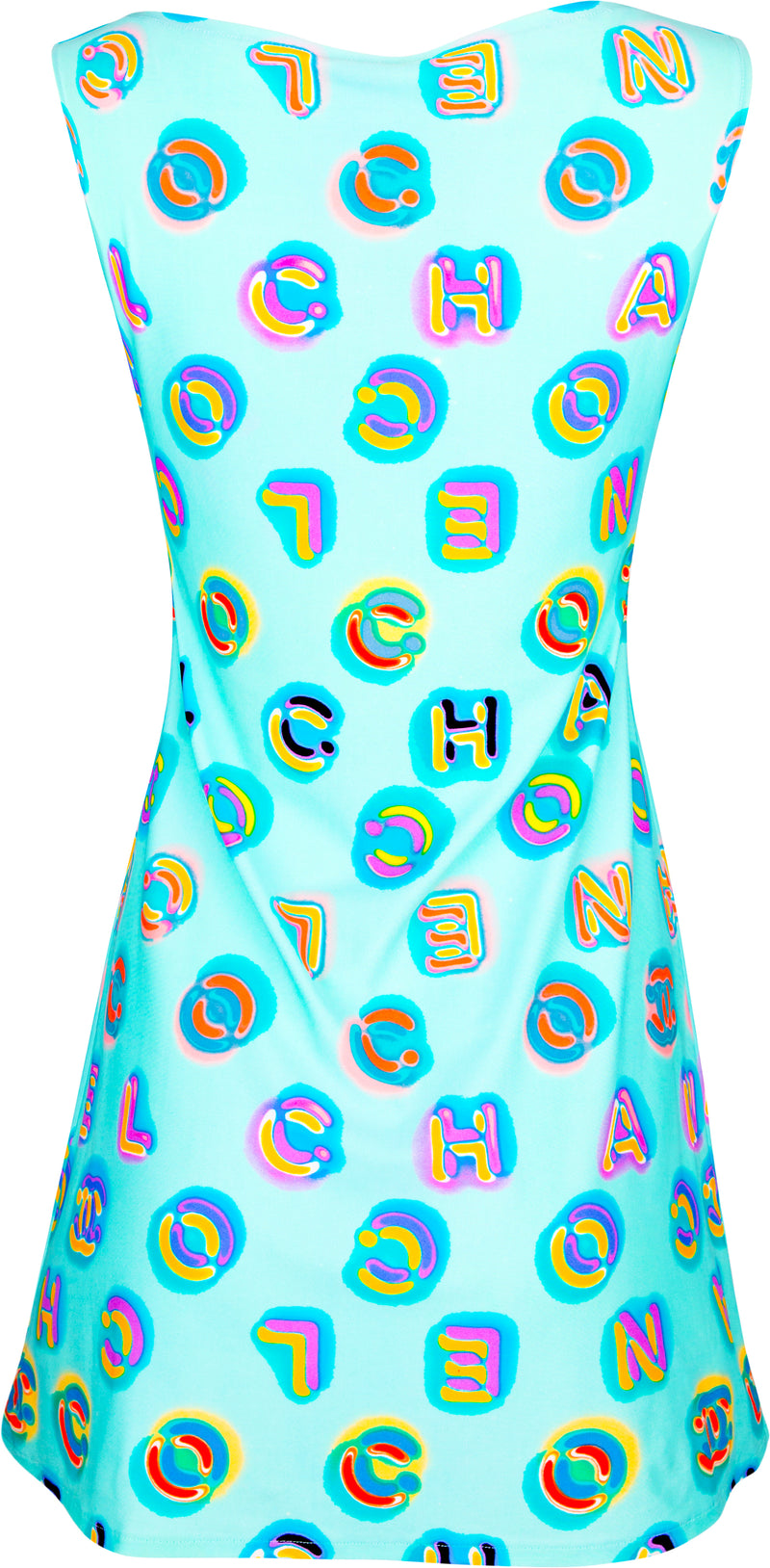 Chanel Spring 1997 Alpha Logo Mini Dress