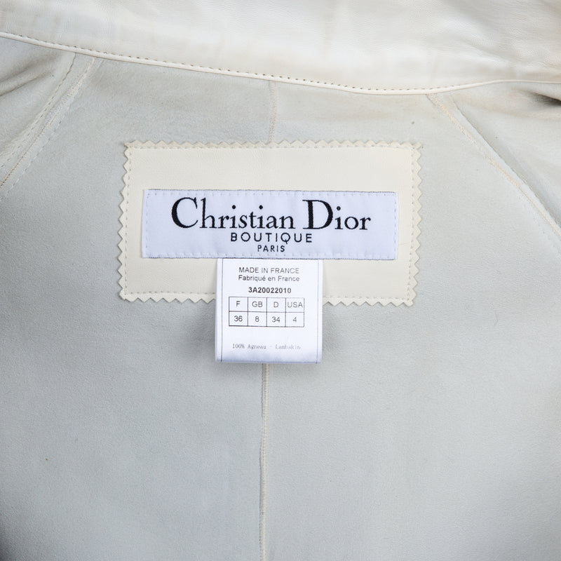 Christian Dior Fall 2003 Runway Leather Buckle Vest
