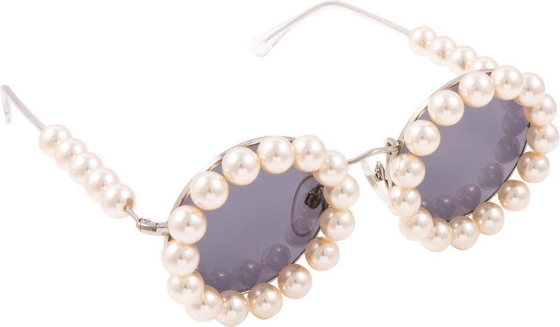 Chanel Spring 1994 Runway Pearl Embellished Sunglasses