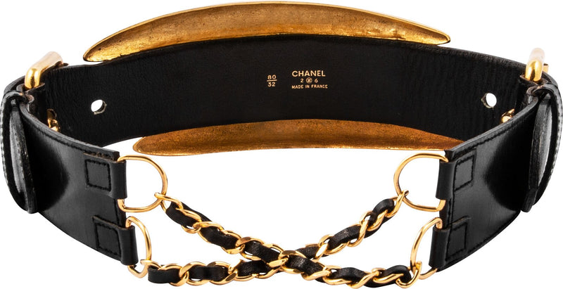 Chanel Fall 1991 Runway Giant Champion Quilted Belt