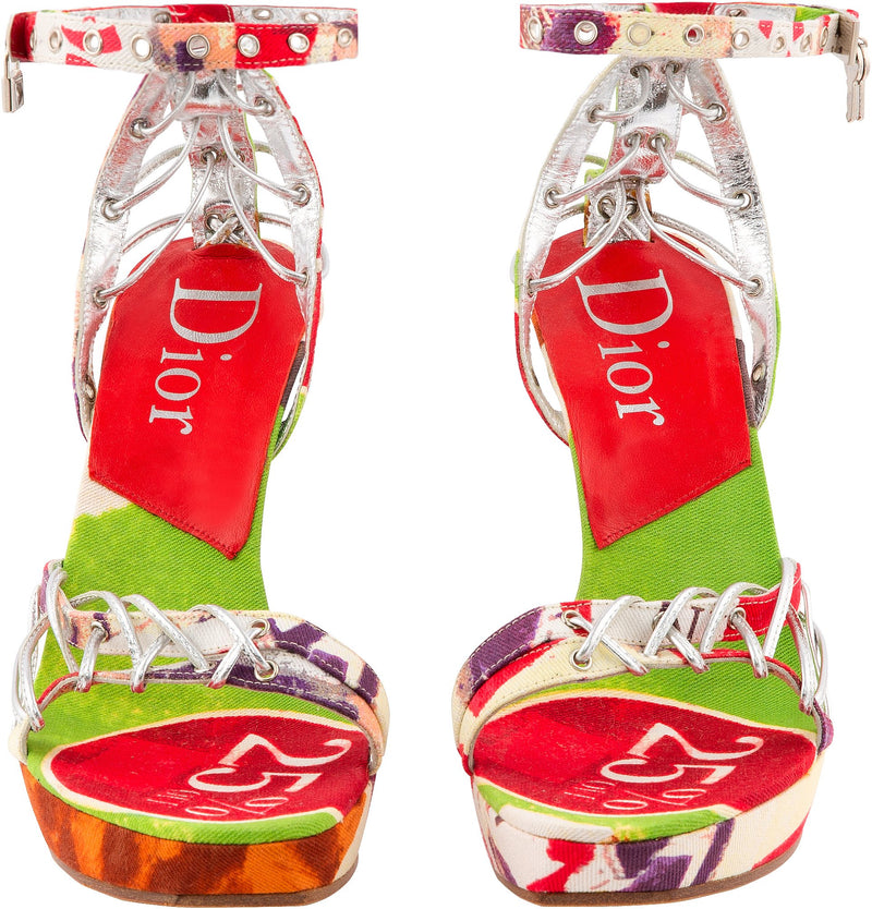 Christian Dior Spring 2003 Wedge Sandals