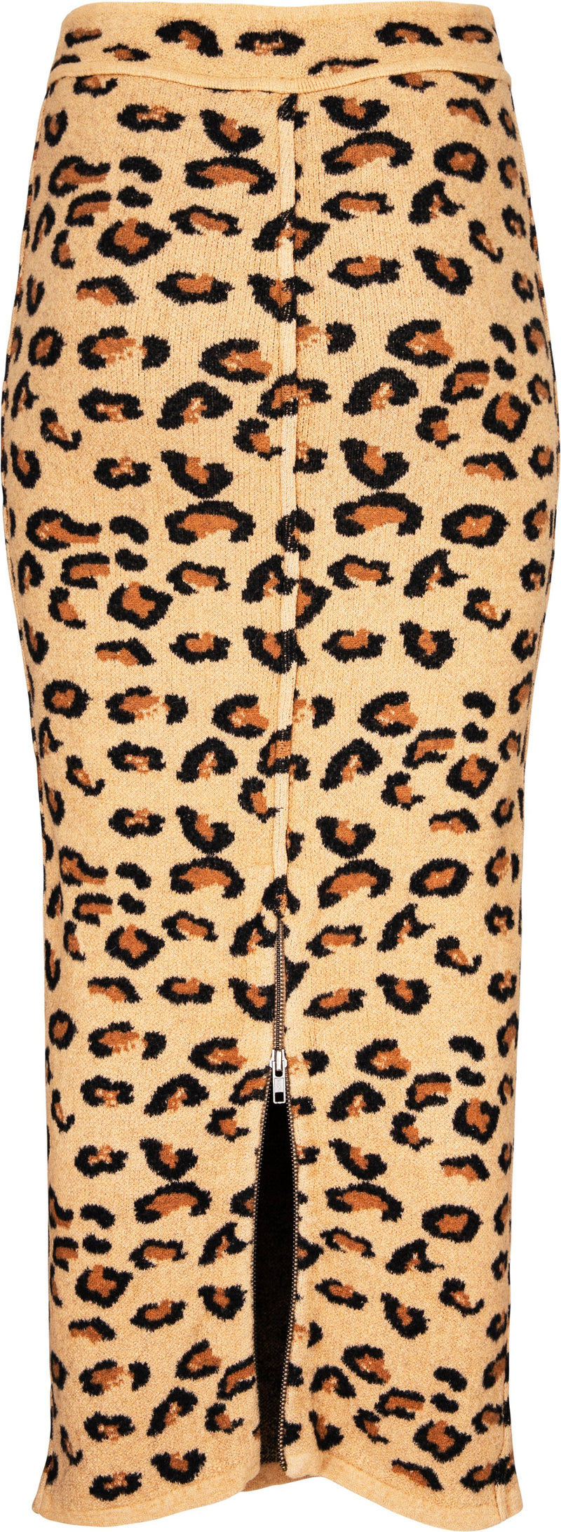 Alaïa Fall 1991 Runway Leopard Knit Pencil Skirt