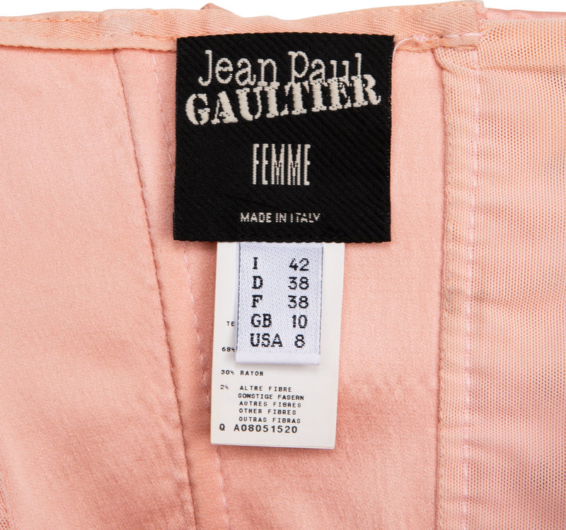 Jean Paul Gaultier Iconic Satin Conical Corset