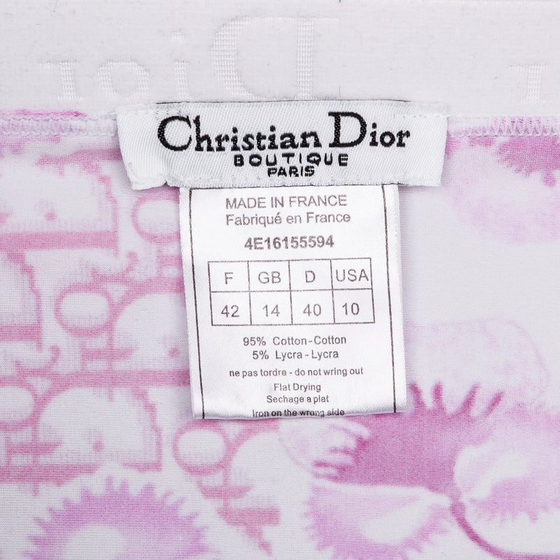Christian Dior Resort 2005 Logo Flowers Bikini