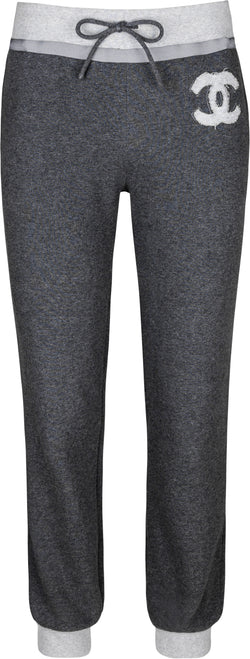 Chanel Spring 2010 Logo Cotton Sweatpants