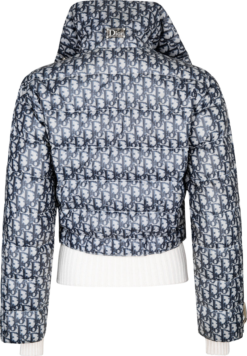 Christian Dior Navy Diorissimo Puffer Jacket