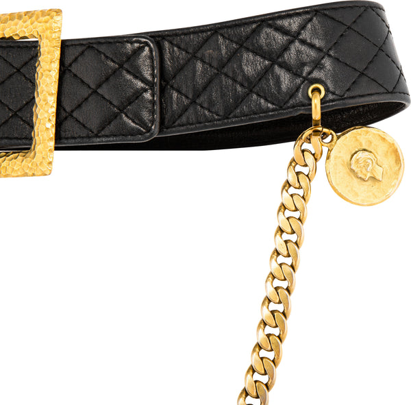 Chanel Vintage 1994 P Gold Coin Chain Belt – I MISS YOU VINTAGE
