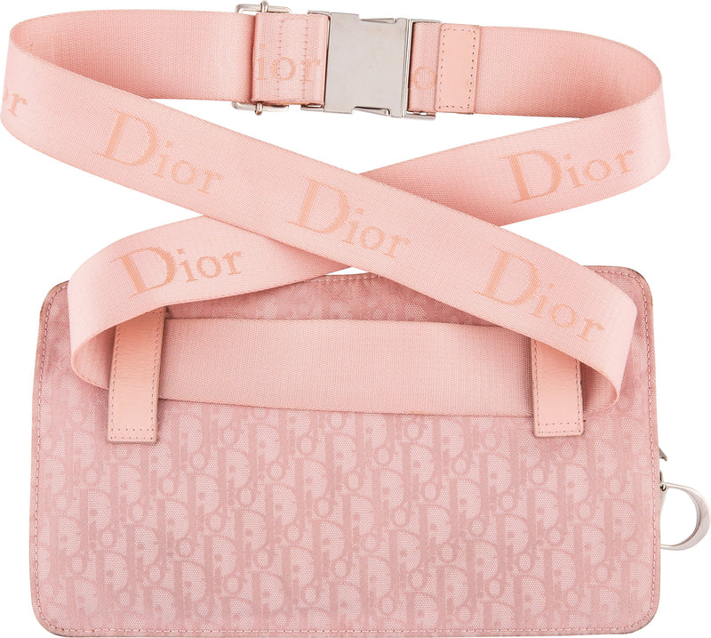 Christian Dior PInk Diorissimo Crossbody Belt Bag