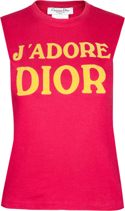 Christian Dior J'Adore Dior Sleeveless Top