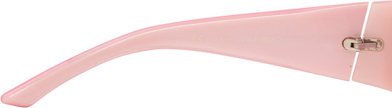 Christian Dior Your Dior 2 Pink Logo Sunglasses