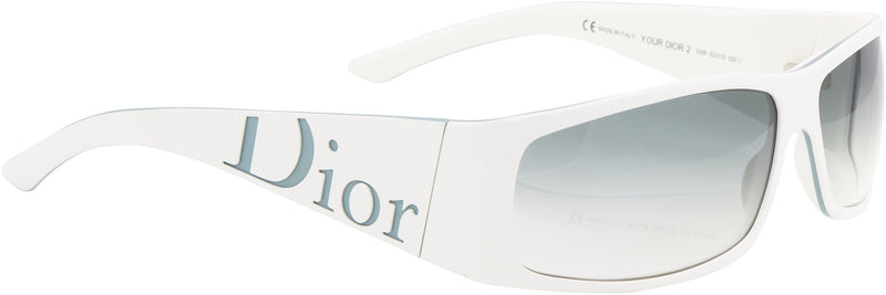 Christian Dior Your Dior 2 White Logo Sunglasses