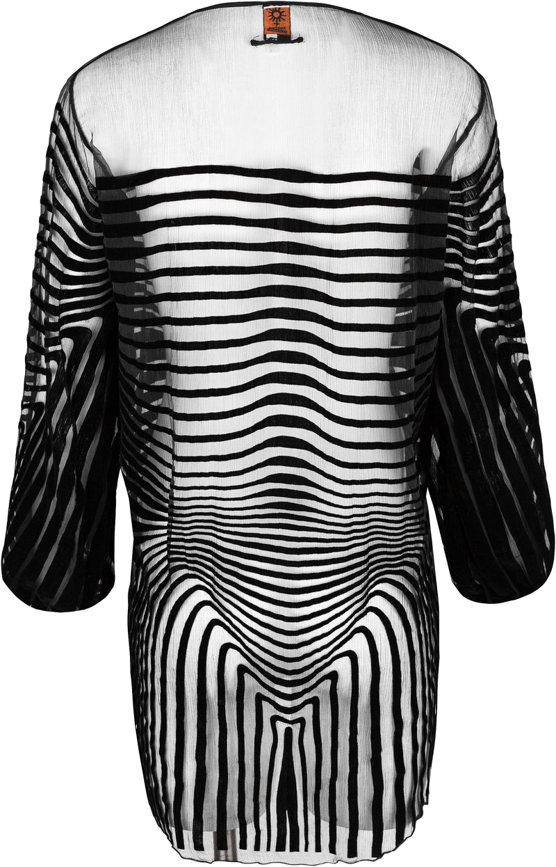 Jean Paul Gaultier Cyber Baba Printed Tunic Dress