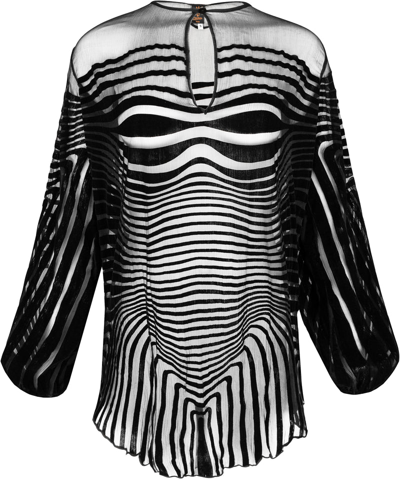Jean Paul Gaultier Cyber Baba Printed Tunic Dress