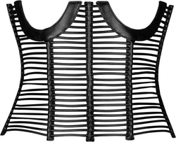 Gucci Spring 2001 Runway Caged Leather Corset
